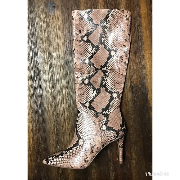 Steve Madden Snake PointedToe Knee high #Cybermondaysale - Picture 5 of 8